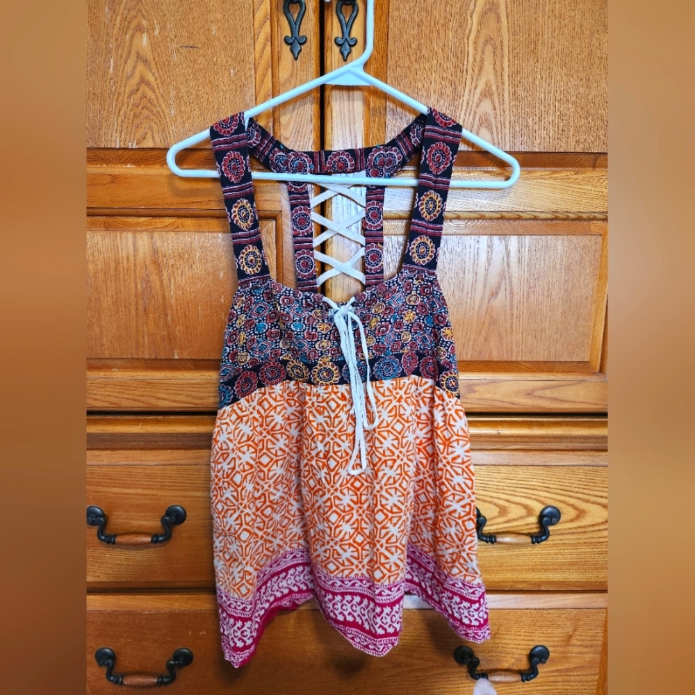 Free People Bohemian Multicolortabk